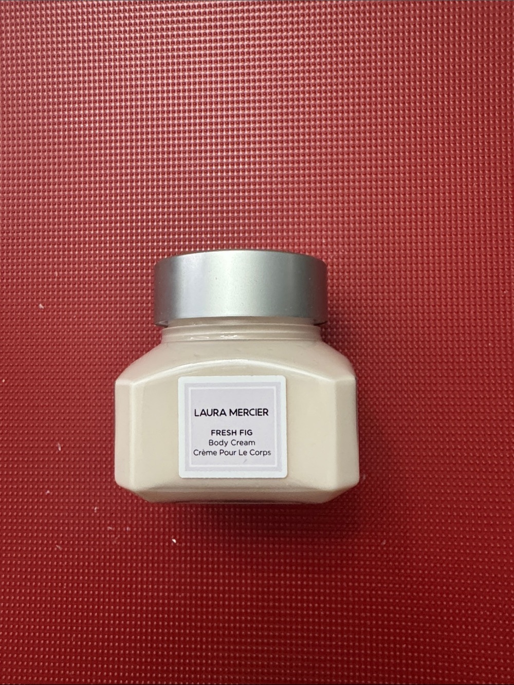 laura mercier Fresh Fig Body Cream - Cream Jar with Silver Lid
